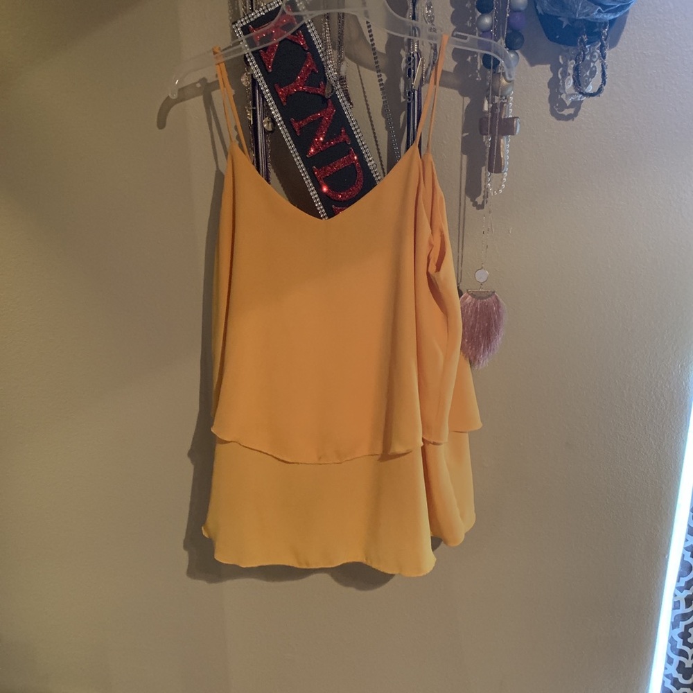 Yellow tank top
